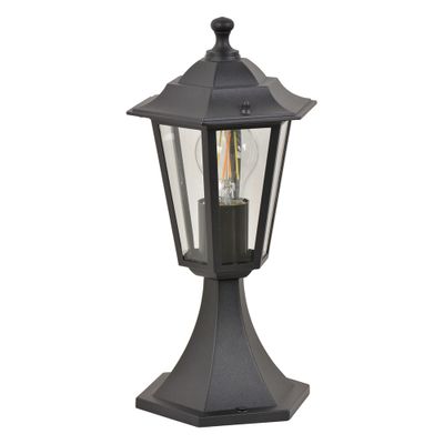 Borne extérieur E27 36cm Valence noir IP44 60W - COREP