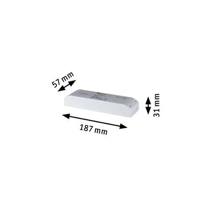 Transformateur alimentation LED 230V vers 48V DC 150W pour système ULine - PAULMANN