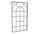 Paroi de douche à l'italienne 120x195 cm profilé noir verre sérigraphié 5 mm Garden - AURLANE