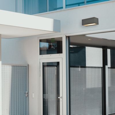 Applique extérieur E27 Lloyd anthracite IP44 15W - COREP