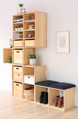 Carré 2 x 2 cubes 71 x 71 x 33 cm