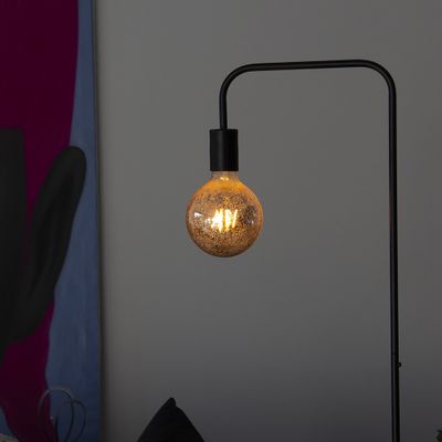 Ampoule Filament Ampoule Filament LED G125 déco antique 4 W = 360 Lumens blanc chaud - XANLITEG125 déco antique 4 W = 360 Lumens XANLITE