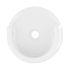 Naissance entre mur en métal diam 28 mm Finition Blanc brillant - MOBOIS