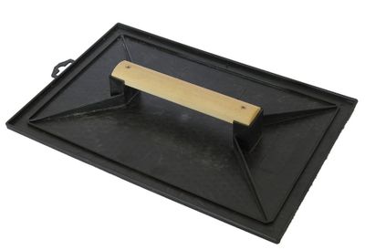 Taloche en plastique noire 26 x 35 cm rectangulaire