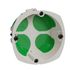 Boite d'encastrement étanche 1 poste 67x40mm IP40 matériaux creux - Multifix Air Schneider Electric