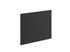 Porte pour meuble hotte de cuisine Lotus anthracite mat 42 x 60 cm OFITRES