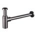 Siphon réglable pour lavabo graphite mat - EDOUARD ROUSSEAU