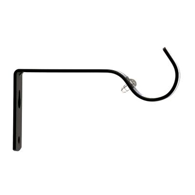 Support ouvert en métal 90 mm diam 28 mm Finition Noir brillant par 2 - MOBOIS