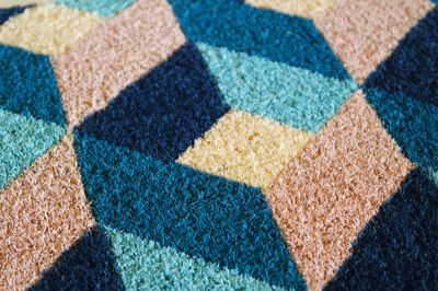 Tapis COCO BLANCHI / LATEX "GEOMETRIE" - 40x60cm - Ep.15mm ID HOME