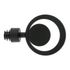 Embout déco Atrium à visser en métal diam 20 mm Finition Noir mat - MOBOIS