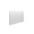 Radiateur à chaleur douce MERIDIEN 1000W blanc horizontal - AIRELEC