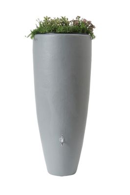 Récupérateur d'eau de pluie - 2 en 1 - 300 litres gris - GRAF