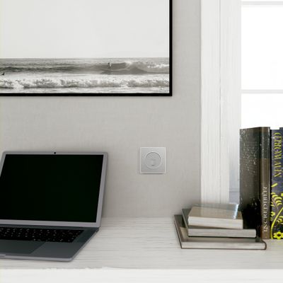 Prise RJ45 grade 3 catégorie 6 blindé aluminium - Odace 2011 SCHNEIDER ELECTRIC