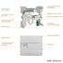 Coffret de communication grade 2TV 4 RJ45 - Start S BATILEC