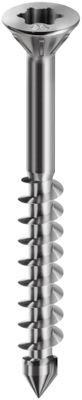 Vis menuiserie tête fraisée Pozidriv 4 x 40 mm par 500 MUSTAD