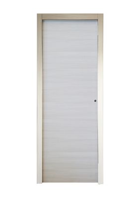 Bloc-porte postformé décor mélaminé IVOIRE H.204 x l.83 cm poussant gauche SMIS