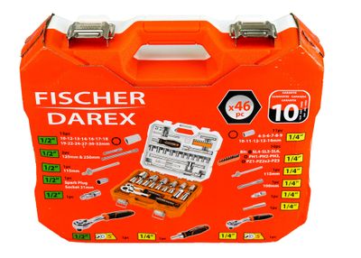 Coffret de serrage de 49 pièces FISCHER DAREX