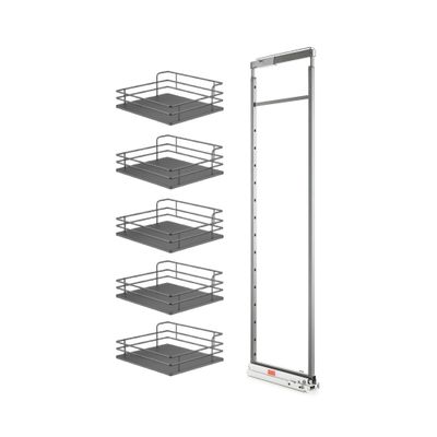Colonne de rangement coulissante pour porte de 40 cm VIBO