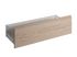 Façade tiroir effet bois naturel avec poignée intégrée pour meuble de cuisine Syncron ANV-02 OAK 35 x 120 cm OFITRES