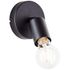 Spot TIFFANY E27 28W noir - BRILLIANT