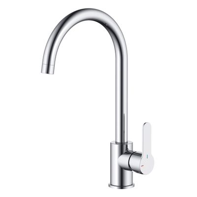 Robinet de cuisine bec rond Chrome Gribs - EDOUARD ROUSSEAU
