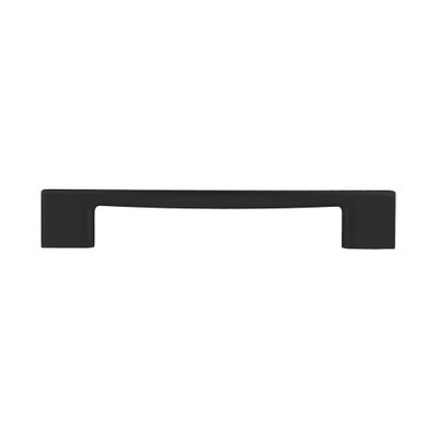 Poignée de meuble noir mat entraxe 128 mm REI
