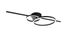 Plafonnier MONTILLA noir LED 54W 6300 lumens blanc dynamique CCT - TRIO