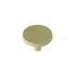 Bouton de meuble rond vert olive diamètre 35 mm REI