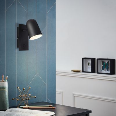 Spot AYR E14 18W noir - BRILLIANT