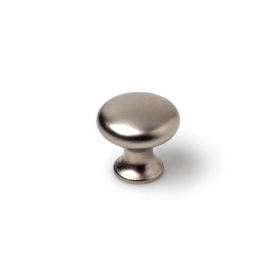 Bouton de meuble rond zamak chromé diamètre 25 mm REI