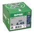 Vis tête fraisée T-star 4 x 45 mm par 200 SPAX