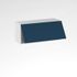 Porte transversale pour meuble haut de cuisine Lotus bleu indigo mat 35 x 80 cm OFITRES