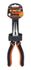 Pince demi-ronde becs longs en acier 160mm