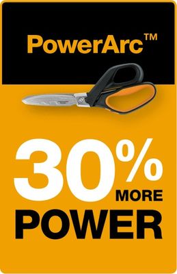 Ciseaux PowerArc 26 cm - FISKARS FRANCE SAS