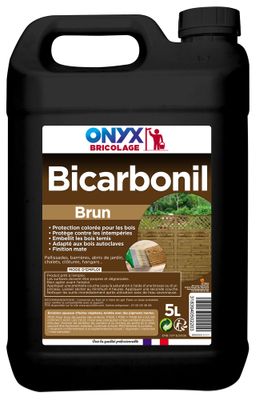 Protection des bois extérieurs Bicarbonil brun 5 L - ONYX