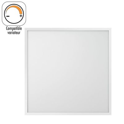 Dalle LED 60x60cm 40W encastrable anti-éblouissement UGR19 dimmable blanc neutre - Pan202 ARLUX