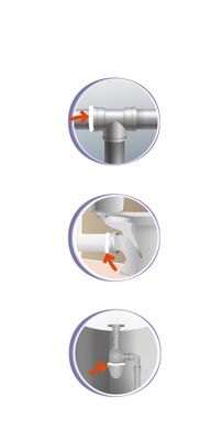 Mastic spécial évacuations ATMOS