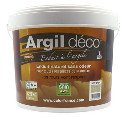 Argil deco Terre Bleue seau 12.5kg - COLOR FRANCE