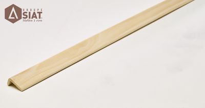Baguette d'angle sapin rabotée non traitée - Ép.21 x l.38 - L.2.50 m - GROUPE SIAT