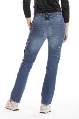 Pantalon Femme Betty Bleu Taille 42 RICA LEWIS