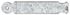 Patte de scellement longueur 160mm zing