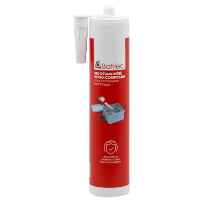 Gel d'étanchéité mono-composant pour boîtes de dérivation 300ml - BATILEC