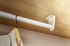 Barre de penderie extensible blanche 120 cm MOTTEZ