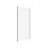 Paroi de douche latérale fixe 80x195 cm profilé chrome verre transparent 6 mm Serenity - OCEA