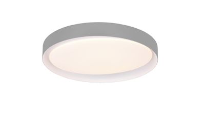 Plafonnier LED Zeta gris et blanc 2500 lumens blanc variable CCT - REALITY