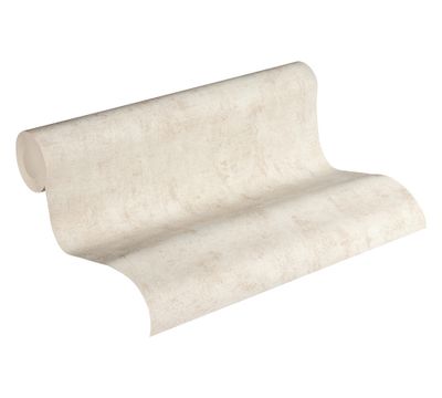 Expansé sur intissé Used look 53 cm x 10 m crème AS CREATION