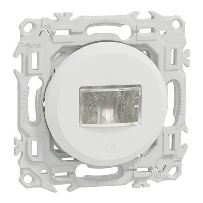 Détecteur de présence et mouvement Odace 2025 blanc - SCHNEIDER ELECTRIC