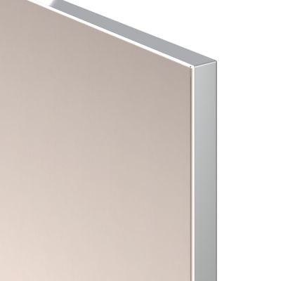 Façade de cuisine 1 porte Cristal cashmire 130 x 40 cm pour meuble colonne