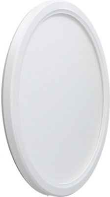 Plafonnier salle de bains LED Ø22 cm ISOLA blanc IP54 1620 lumens blanc variable CCT - ARLUX