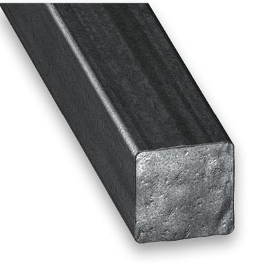 Profilé carré acier laminé 12 x 12 mm 2 m CQFD